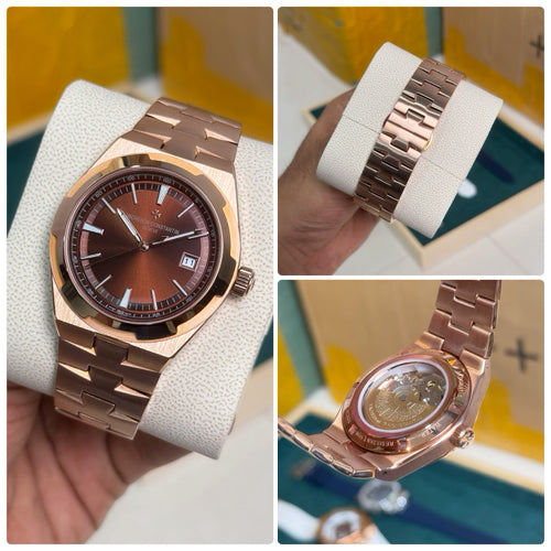 Vacheron Constantin Overseas Rosegold Brown