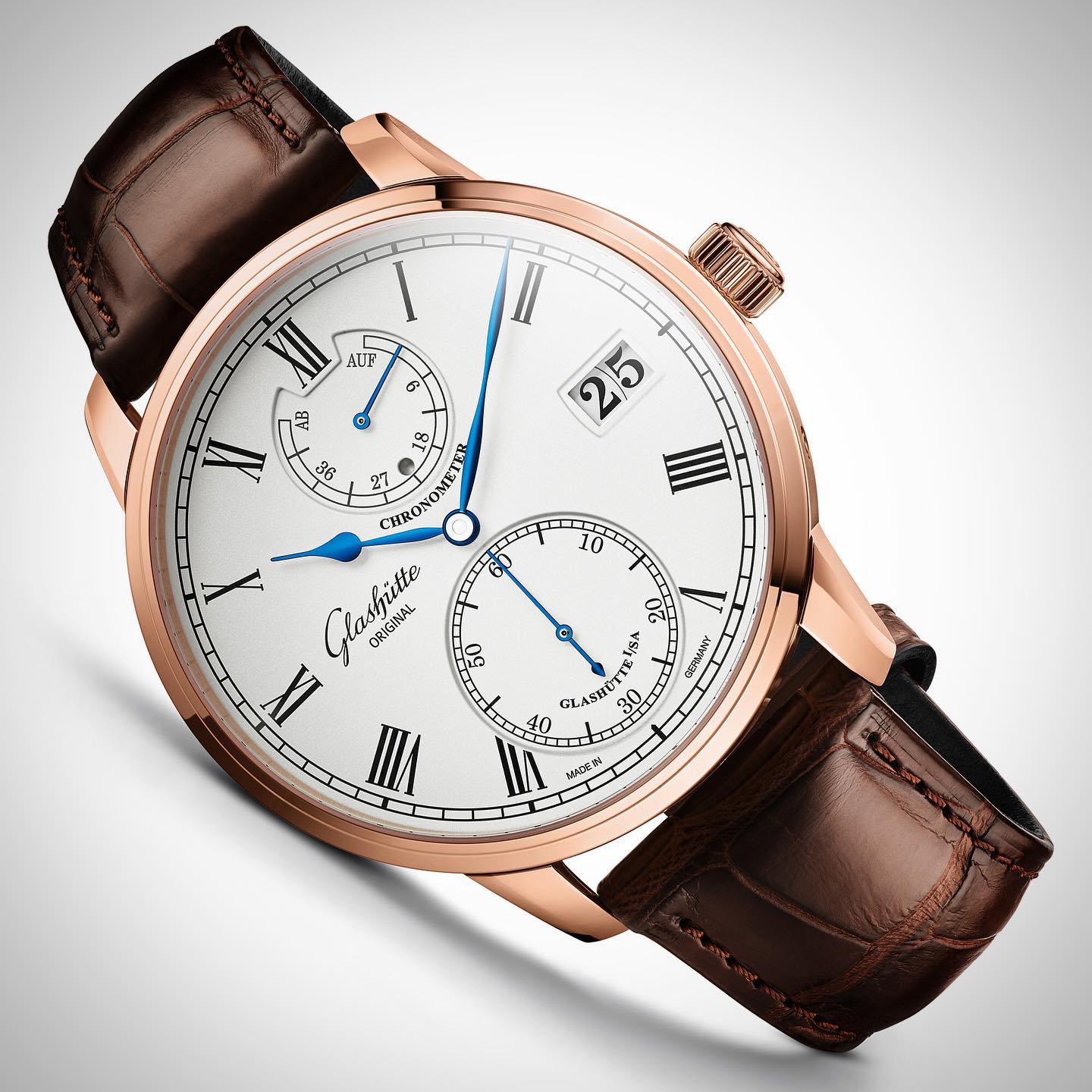 Glashutte Senator Chronometer Men's Ref.1-58-01-02-05